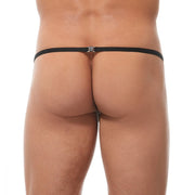 Gregg Homme Pouch Torridz HyperStretch C-Ring BackLess Strings Blue 87416 - SexyMenUnderwear.com