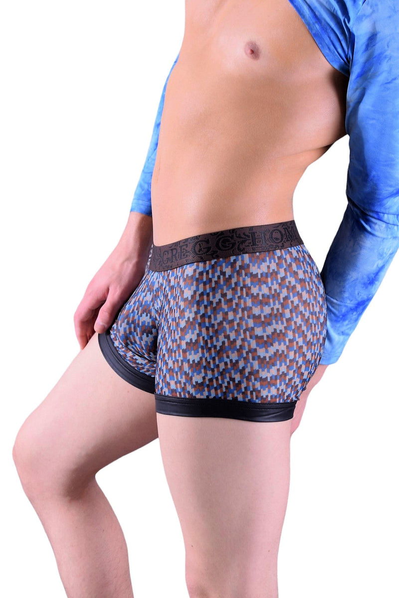 Gregg Homme Second Skin Boxer Trunk Tan 141005 19 - SexyMenUnderwear.com