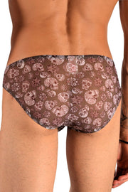 Gregg Homme Skull Mens mini Briefs No C-Ring Uboy 03 23b - SexyMenUnderwear.com