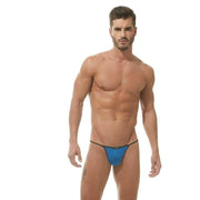 Gregg Homme String Voyeur Liquid Touch Royal 100614 40 - SexyMenUnderwear.com