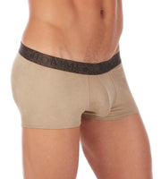 Gregg Homme Suede Boxer Brief BRONCO Cowhide Sand 113005 133 - SexyMenUnderwear.com