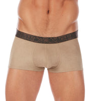 Gregg Homme Suede Boxer Brief BRONCO Cowhide Sand 113005 133 - SexyMenUnderwear.com