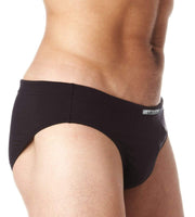Gregg Homme Swimwear Ocean Swim-Briefs Quick Dry Swimsuit Black 100335 137 - SexyMenUnderwear.com