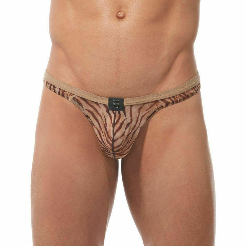 Gregg Homme Thong Casablanca C-Ring Tangas Sheer Mesh Natural 170304 61 - SexyMenUnderwear.com