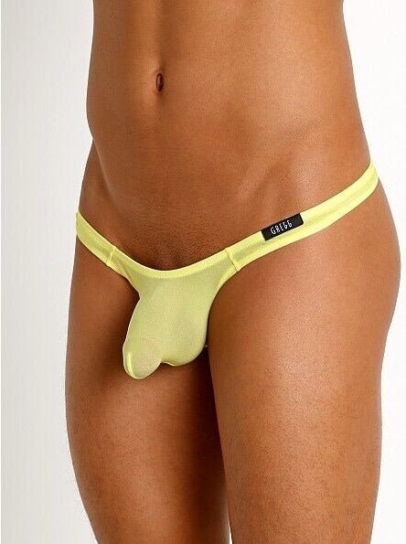 Gregg Homme Thong Torridz Hyper-Stretch Tangas Yellow 87404 24 - SexyMenUnderwear.com