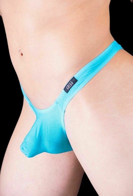 Gregg Homme Thong Torridz Sexy Tangas Aqua 87404 22 - SexyMenUnderwear.com