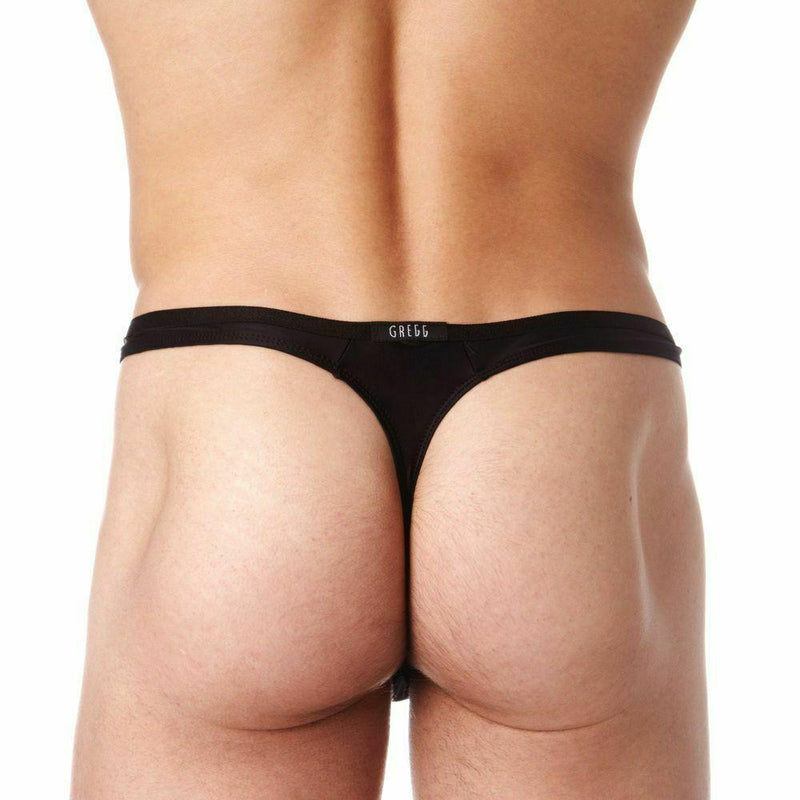 Gregg Homme Thong Voyeur Hyperstretch Tangas Black 100604 42 - SexyMenUnderwear.com