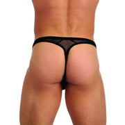 Gregg Homme Thong X-Rated Maximizer Support Tangas Black 85004 126 - SexyMenUnderwear.com