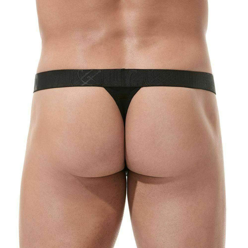 Gregg Homme Thongs Encore Soft And Stretchy Thong Black 160604 115 - SexyMenUnderwear.com