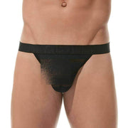Gregg Homme Thongs Encore Soft And Stretchy Thong Black 160604 115 - SexyMenUnderwear.com