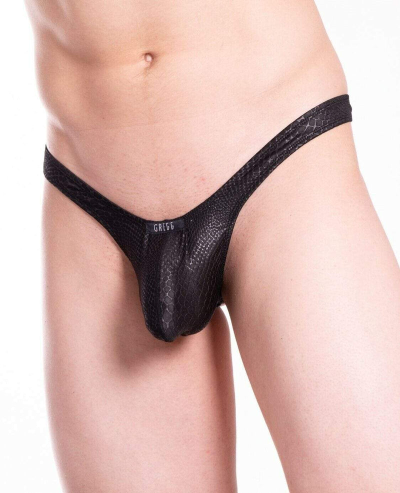 Gregg Homme Thongs Venom R146004 Black 24 - SexyMenUnderwear.com