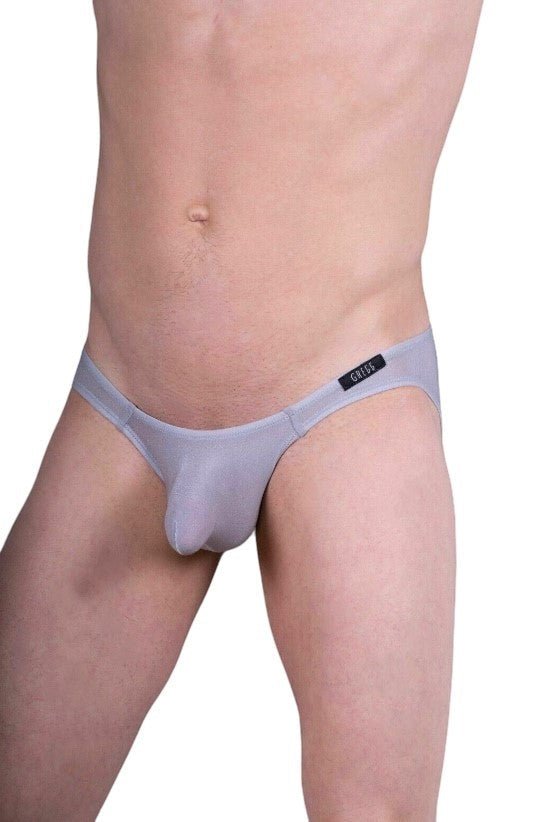 Gregg Homme Torridz Brief HyperStretch Fabric Silver 87403 19 - SexyMenUnderwear.com