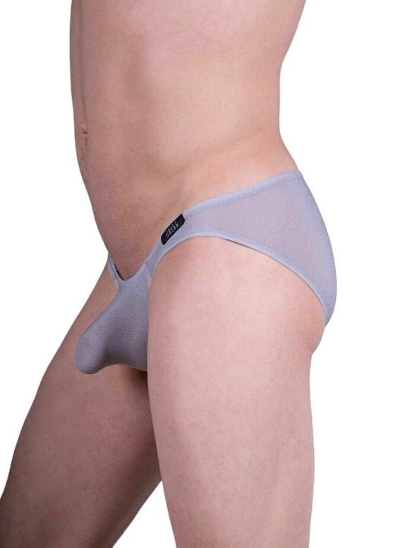 Gregg Homme Torridz Brief HyperStretch Fabric Silver 87403 19 - SexyMenUnderwear.com
