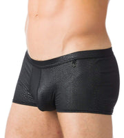 GREGG HOMME VENOM Boxer SnakeSkin Fabric Fashion Boxer Briefs Black 102505 4 - SexyMenUnderwear.com