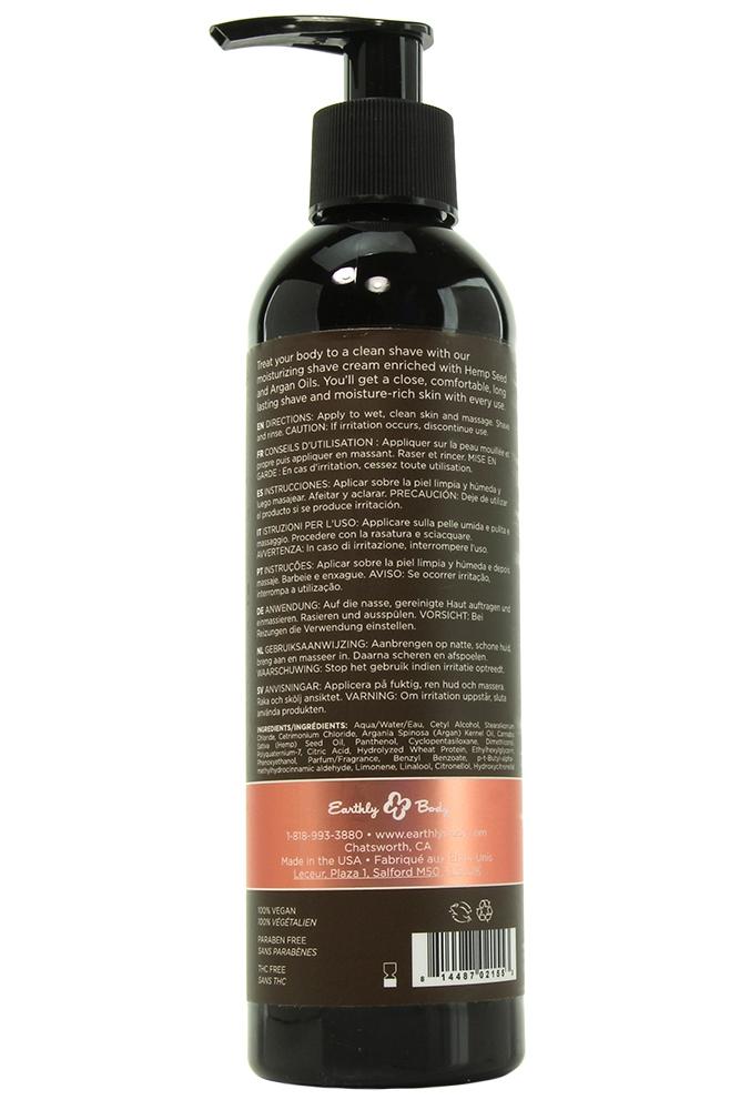 Hemp Seed Shaving Cream 100% Vegan Isle of You Natural Oil 8oz /237ml Lui1 - SexyMenUnderwear.com