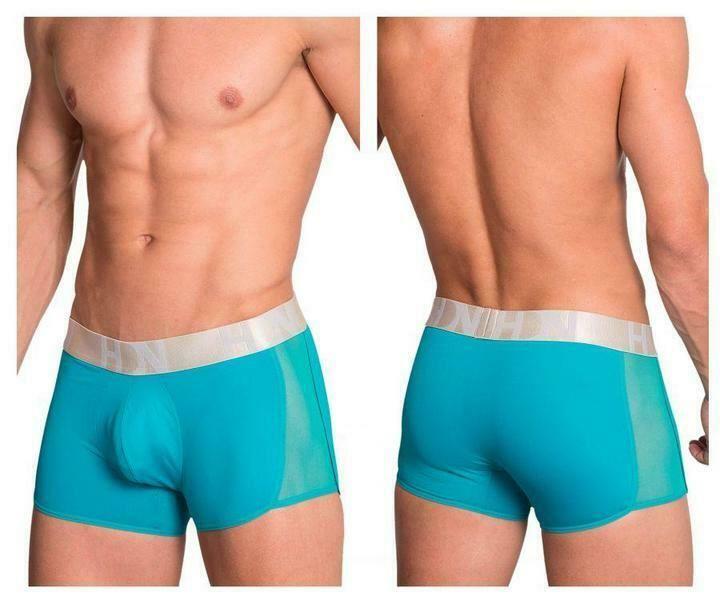 Hidden Boxer Mesh Trunks Stretch Microfiber JADE 964 1 - SexyMenUnderwear.com