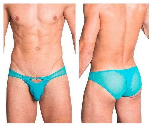 Hidden Sexy Thongs/Slip O-Ring Pouch Microfibre Mesh JADE 960 9 - SexyMenUnderwear.com