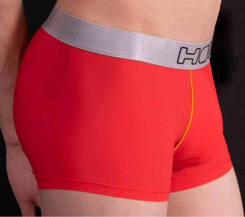 HOM Boxer Colorama Shorty Business Red 1 - SexyMenUnderwear.com