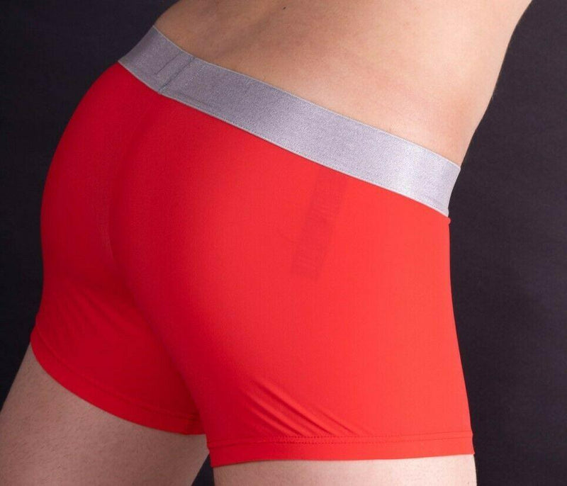 HOM Boxer Colorama Shorty Business Red 1 - SexyMenUnderwear.com
