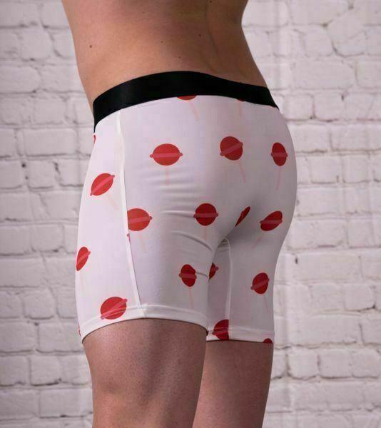 JJ MALIBU Boxer Brief Lolypop Curious Beaver Super Soft Underwear 3 - SexyMenUnderwear.com