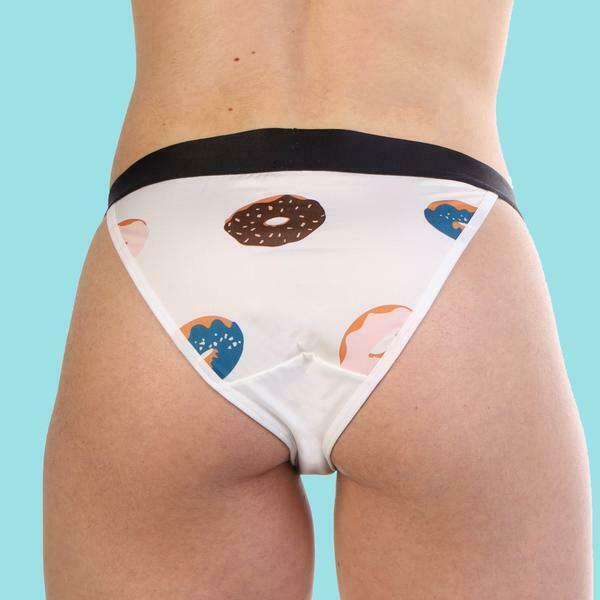 JJ Malibu Donuts WOMAN Brief Cut Sexy Emo Twink boy Curious Beavour 3 - SexyMenUnderwear.com