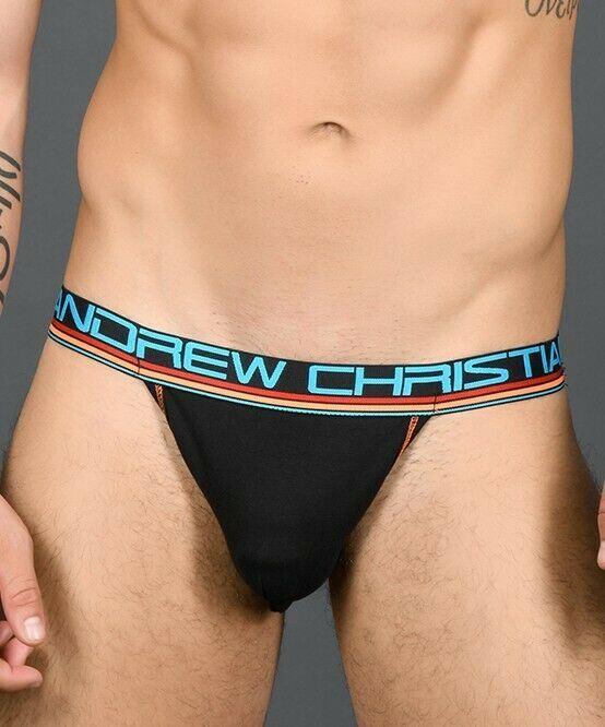 Jock Almost Naked Cotton Fabric Undies Black 91089 28 - SexyMenUnderwear.com