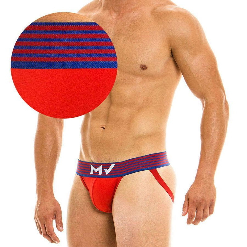 Jockstrap Modus Vivendi Jock Marine Superior Quality Cotton Elastan Red 10815 4 - SexyMenUnderwear.com