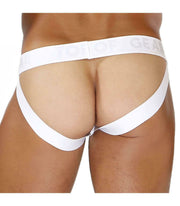 Jockstrap TOF PARIS Alpha Jock Sexy Cut Soft Cotton Jersey White 30 - SexyMenUnderwear.com