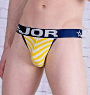 JOR Thong Travel Tanga Para Hombres Yellow 0726 1 - SexyMenUnderwear.com