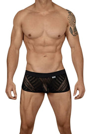 Large CandyMan Lace Mini Trunks Black 99444 7 - SexyMenUnderwear.com