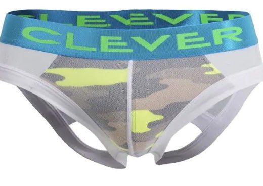 Large Clever Jockstrap Angelic Jock 3017 White 4 - SexyMenUnderwear.com