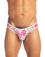 L'Homme Invisible Micro Briefs Technicolor Dreams Push Up Rose Fushia MY44 -TEC8 - SexyMenUnderwear.com