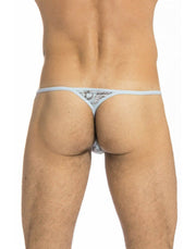 L'Homme Invisible String ELIS Striptease Thong Detachable Snap Sky Blue MY11X 6 - SexyMenUnderwear.com
