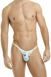 L'Homme Invisible String Striptease Hawaii Detachable Snap Thongs MY11X 6 - SexyMenUnderwear.com