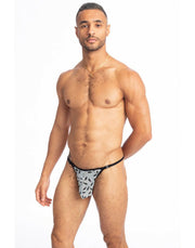 L'Homme Invisible Thongs Striptease Olivier Transparent String Sky UW08-IVY 9 - SexyMenUnderwear.com