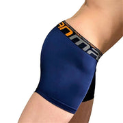 MAO Boxer Sports Classy Casual Super Soft Men Boxer Navy Orange 1113.11 7 - SexyMenUnderwear.com