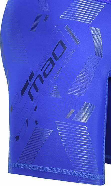 Mao Sport Boxer Compression Short Mid-Cut MicroFibre Sportwear 7060 Royal 7 - SexyMenUnderwear.com