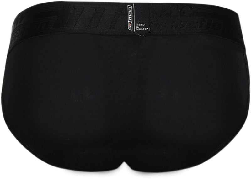 MAO Sports Briefs DOT Comfy Soft Mesh Brief Black 13612 9 - SexyMenUnderwear.com