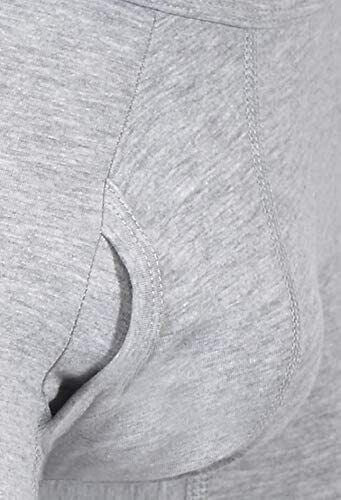 MAO USA Boxer Soft Cotton Flexible Flat Seams Boxer Briefs Light Gray 1113.4 10 - SexyMenUnderwear.com