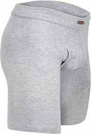 MAO USA Boxer Soft Cotton Flexible Flat Seams Boxer Briefs Light Gray 1113.4 10 - SexyMenUnderwear.com