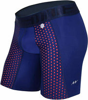 MAO USA Boxer Sports MicroFibre Breathable 1111.1 Navy 4 - SexyMenUnderwear.com