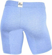 MAO USA Cotton Long Boxer Soft Flexible & Breathable Fabric Steel Blue 1113.4 10 - SexyMenUnderwear.com