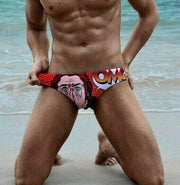 Marcuse Anime Swim-Briefs Red 2 - SexyMenUnderwear.com