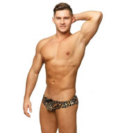 MARCUSE Jungle Swim-brief swimwear Leopard 9517 3 - SexyMenUnderwear.com