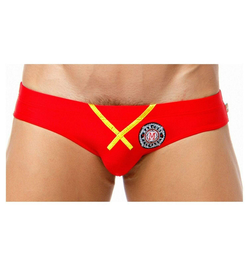 Marcuse Marcuse Swimwear Swim-Brief Marx Finest Gentleman’s Swimsuit Slip Red 12018 5
