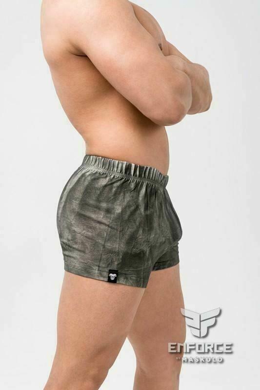 MASKULO Boxer Short EnForce Army Dirty Shorts Camo SH133-93 18 - SexyMenUnderwear.com