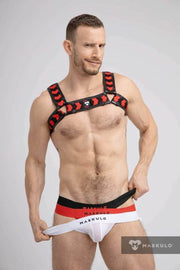 MASKULO MicroFiber Jockstrap Push-UP Lining Pouch Classic Red Jock JS072-10 17 - SexyMenUnderwear.com
