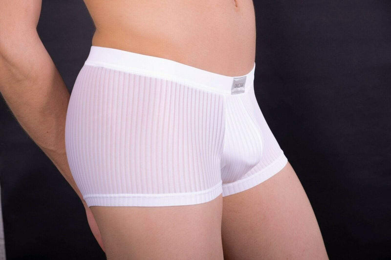 Medium Boxer HOM FRANCE Temptation Delight Boxer White 2 - SexyMenUnderwear.com