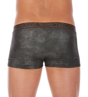 Medium Gregg Homme Boxer Brief Bronco Suede Cowhide Charcoal 113005 113 - SexyMenUnderwear.com