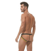 MEDIUM Gregg Homme Jock Bubble G'homme Sexy Jockstrap Yellow 162134 158 - SexyMenUnderwear.com